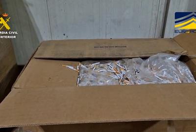 Intervenen més de 100 tones de tabac falsificat produït a Catalunya “en un dels majors comisos de la història d’Espanya”. ACN